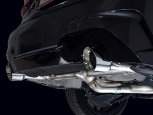 BMW 3 Series Performance Exhaust - Rear - AWE Tuning - Axle-Back Track Edition, Dual Exit, Dual 4.5